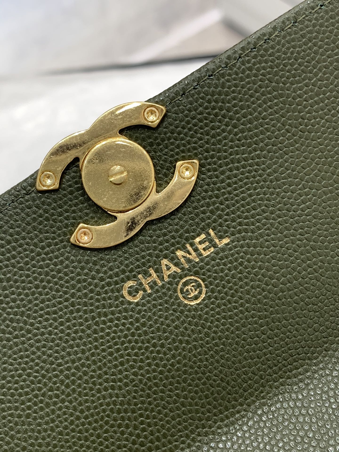 上新CHanel 22k秋冬新品 双链条手拎包系列mini-woc/法棍手机包