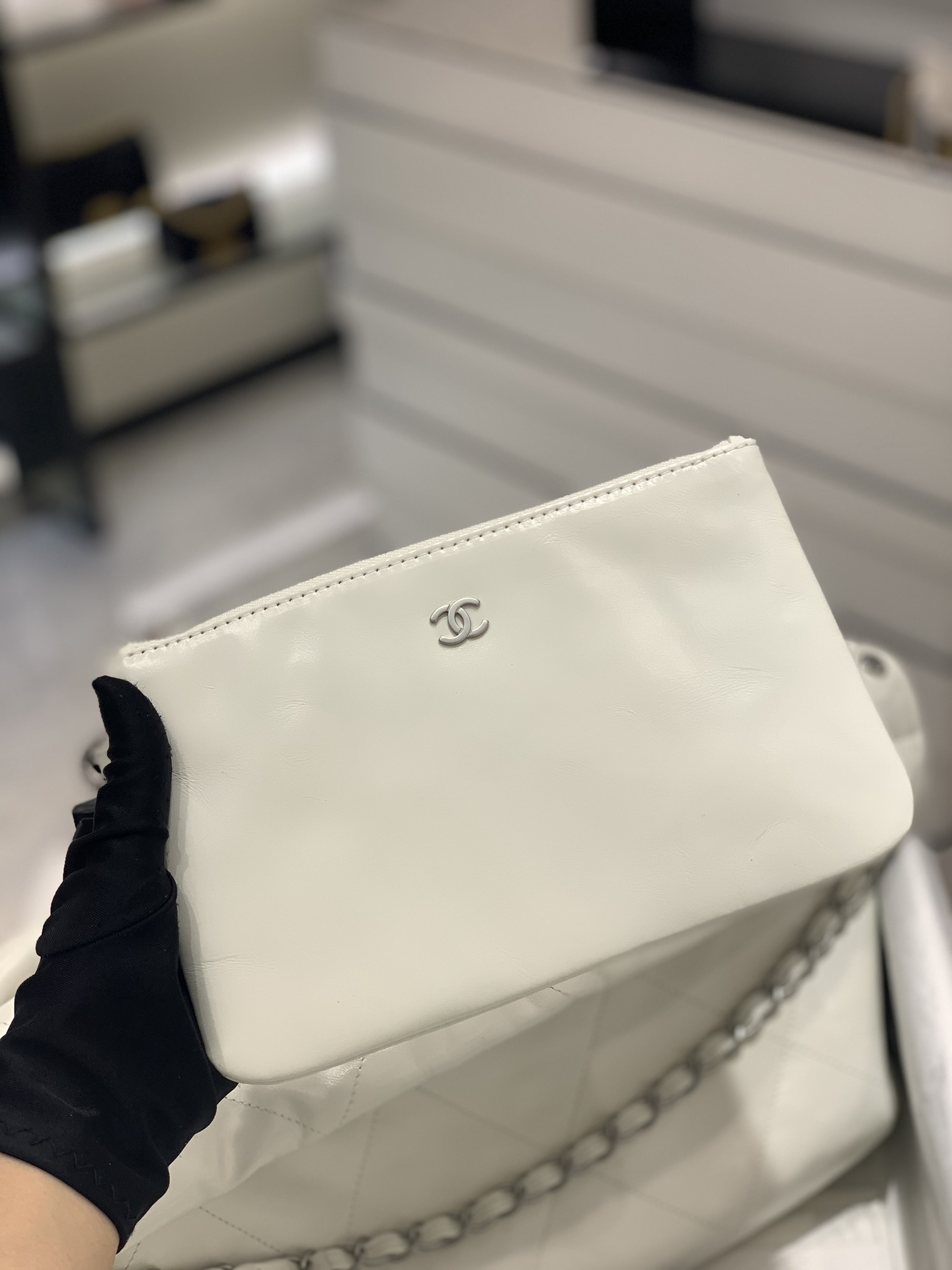 CHANEL 22S 22手袋 容量超大超实用“垃圾袋” 小号35x37x7cm 中号39×42×8cm