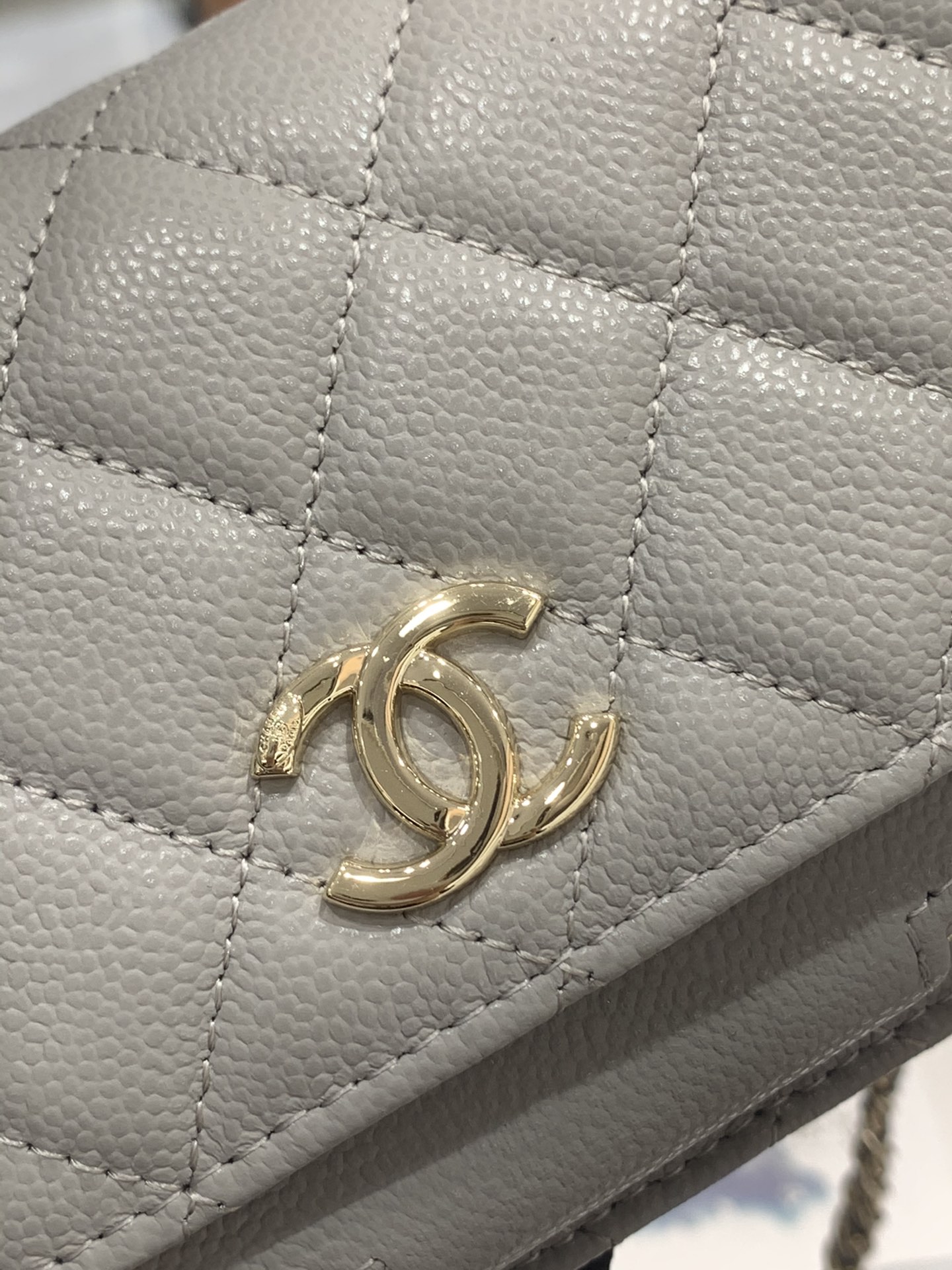 Chanel 香奈儿官网同步 邮差包mini号 荔枝牛皮 15*10.5*5cm