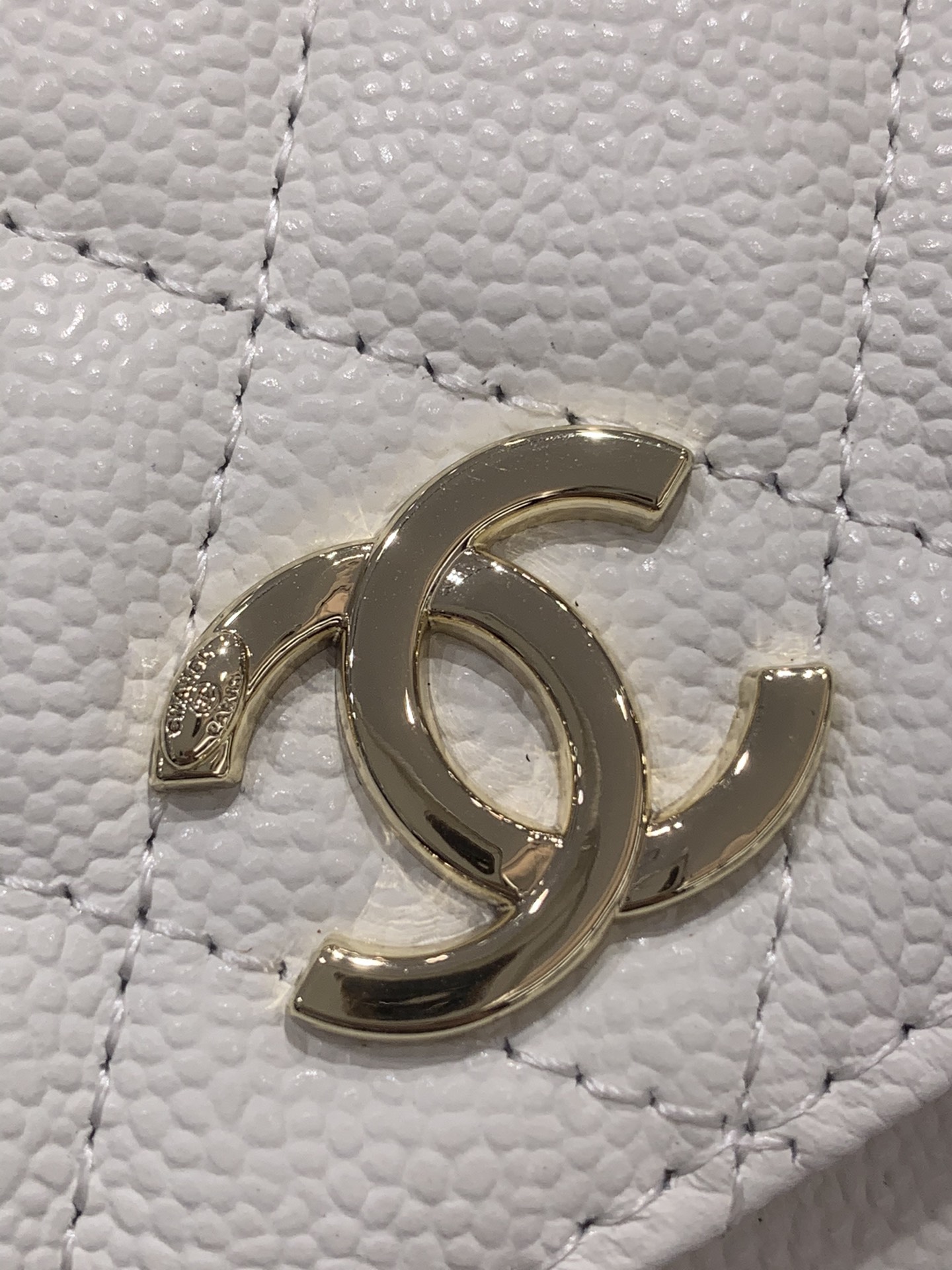 Chanel 香奈儿官网同步 邮差包mini号 荔枝牛皮 15*10.5*5cm