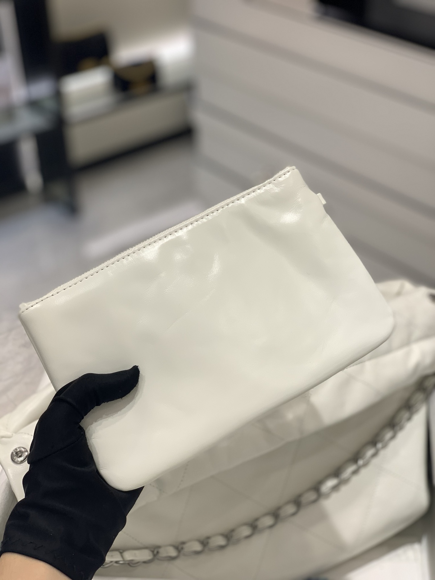 CHANEL 22S 22手袋 容量超大超实用“垃圾袋” 小号35x37x7cm 中号39×42×8cm