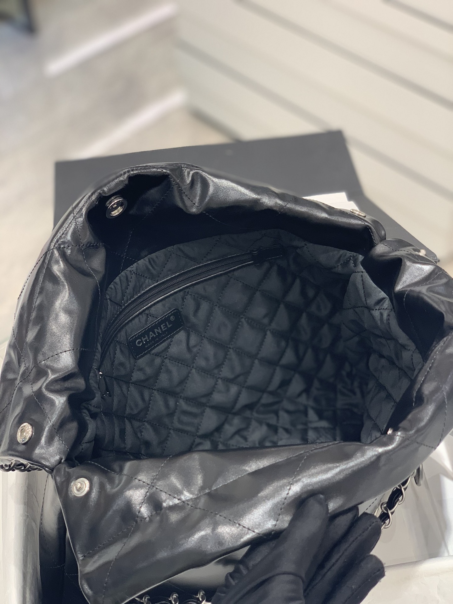 CHANEL 22S 22手袋 容量超大超实用“垃圾袋” 小号35x37x7cm 中号39×42×8cm